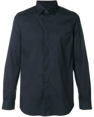 Grifoni Stretch Shirt - Blue