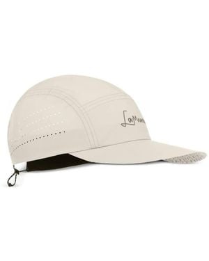 Lamunt Martha Light Perforated-Details Cap - White