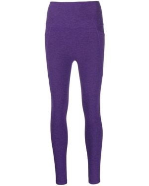 Beyond Yoga Legging Out Of Pocket - Violet