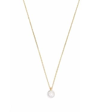COURBET Collar Origine En Oro Blanco Reciclado De 18 Ct Con Diamantes De Laboratorio Con Engaste En Bisel - Metálico