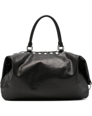 Marge Sherwood Studded Dumpling Tote Bag - Black