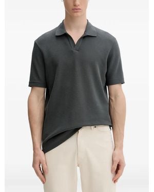 Marc O' Polo Waffle-Knit T-Shirt - Grey