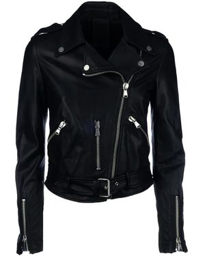 Giocasta ライダースジャケット - ブラック