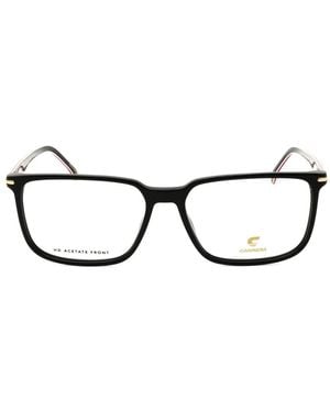 Carrera Rectangle-Frame Glasses - Black
