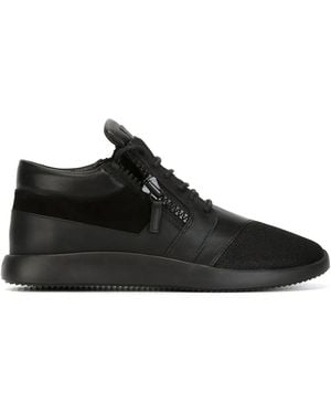 Giuseppe Zanotti 'The Shark' High-Top-Sneakers - Schwarz