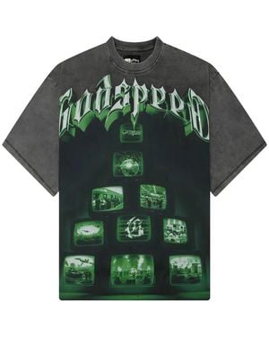 Godspeed T-Shirt Mit Grafischem Print - Grün