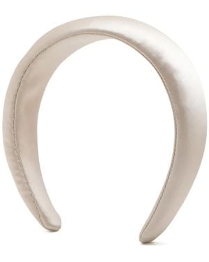 Loeffler Randall Wattierter Bellamy Haarreif - Weiß