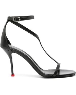 McQueen Harness Sandalen 90Mm - Schwarz
