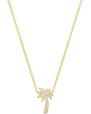 Jennifer Meyer 18Kt Palm Tree Gelbgoldhalskette - Mettallic