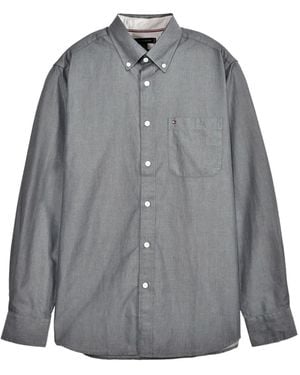 Tommy Hilfiger Buttoned Pocket Shirt - グレー