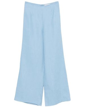 Faithfull the Brand Syna Wide-Leg Trousers - Blue