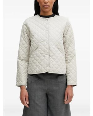Barbour Cashel Quilted Jacket - Gray