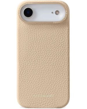 Maison De Sabre Logo-Lettering Iphone 17 Air Case - Natural