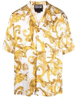 Versace Jeans Couture バロッコ ショートスリーブ シャツ - メタリック