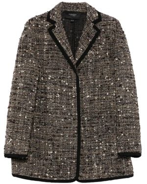 Giambattista Valli Cappotto Con Bordo - Nero