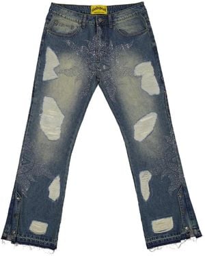 Godspeed Crystal Vizion Jeans - Blue