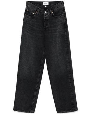 Agolde Classic 100% Cotton Jeans - Black