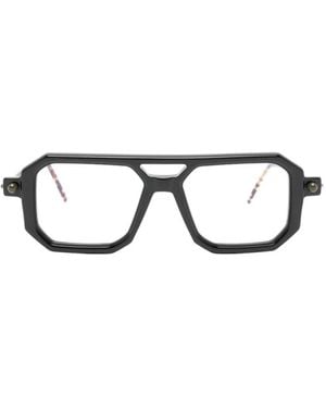 Kuboraum Pilot-Frame Glasses - Black