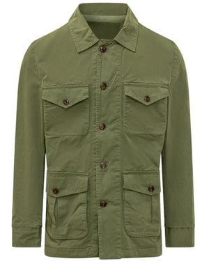 Bl'ker Gabardine Multi-Pocket Jacket - Green