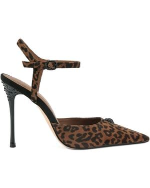 Kurt Geiger Pumps Con Stampa 105Mm - Bianco