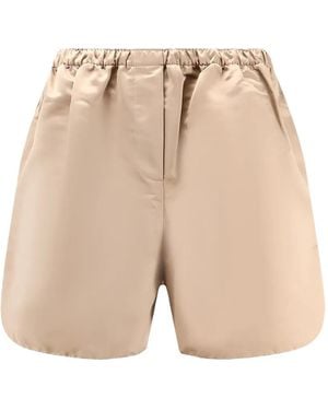 Frankie Shop Shorts Adia De Satén - Neutro