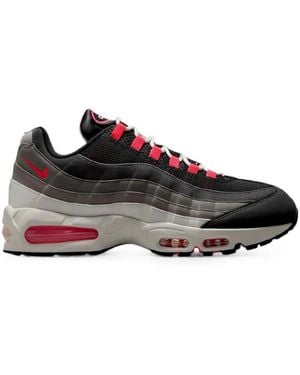 Nike Baskets Air Max 95 Big Bubble Premium À Lacets - Black