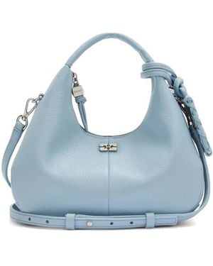 Ganni Mini Shoulder Bag - Blue