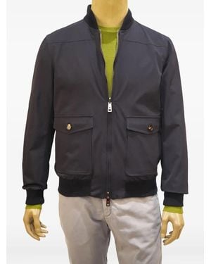 Kiton Kired Penna Reversible Jacket - Blue