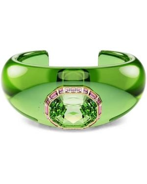 Swarovski Dulcis Crystal-Embellished Cuff Bracelet - Green