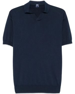 Fedeli Fuji Polo Shirt - Blue