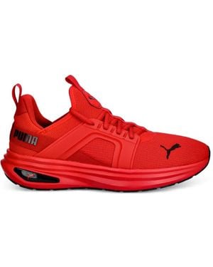 PUMA Softstride Enzo 6 Panelled Trainers - Red