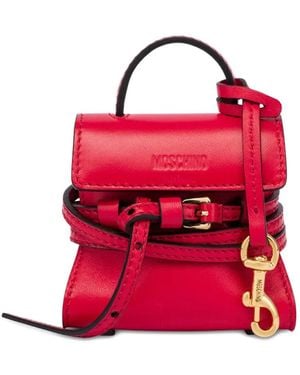 Moschino Bag Keyring - Red
