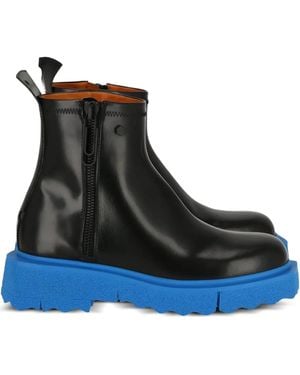 Off-White c/o Virgil Abloh Stivaletti Con Zip - Nero
