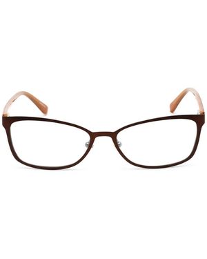 Adensco Rectangle-Frame Glasses - Natural