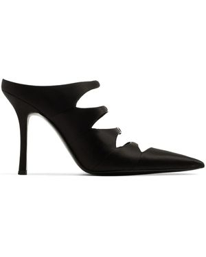 Alexander Wang Mules A Punta Lolita 105Mm - Nero