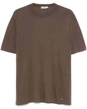 Jonathan Simkhai Ribbed T-Shirt - Brown