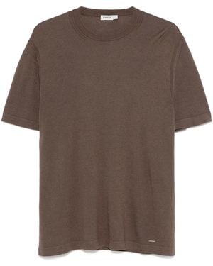 Jonathan Simkhai Geripptes T-Shirt - Braun