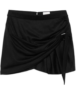 Isabel Marant Drapierter Rock - Schwarz