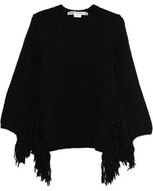 Comme des Garçons Fringed Jumper - Black