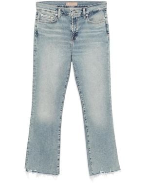 7 For All Mankind Daisy Denim Cotton Jeans - Blue