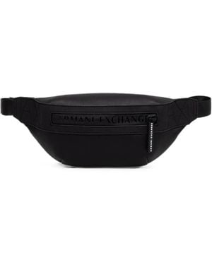 ARMANI EXCHANGE Gürteltasche Mit Logo-Patch - Schwarz