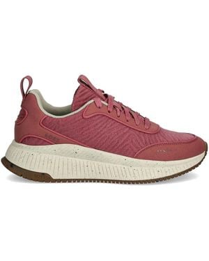 BOSS Sneakers Con Lacci X Acbc - Rosa