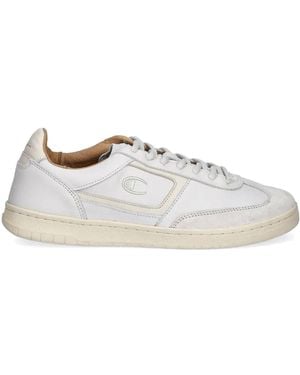 Champion Logo-Embroidery Trainers - White