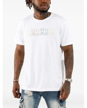 Psycho Bunny Camiseta Barbon - Blanco