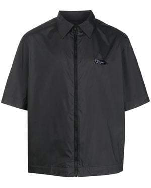 Givenchy ジップアップ シャツ - ブラック