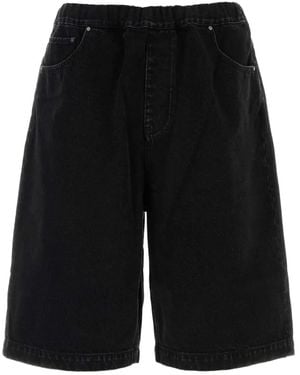 Entire studios Shorts Denim - Nero