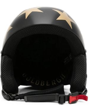 Goldbergh Smasher Star-Print Helmet - Black