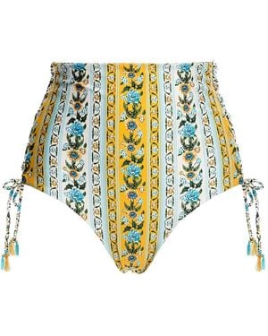 Agua Bendita Hope Eco Reversible Bikini Bottom - White