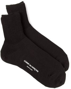 Comme des Garçons Short Socks - Schwarz