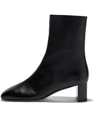 Aeyde Millie Square-Toe Boots - Black